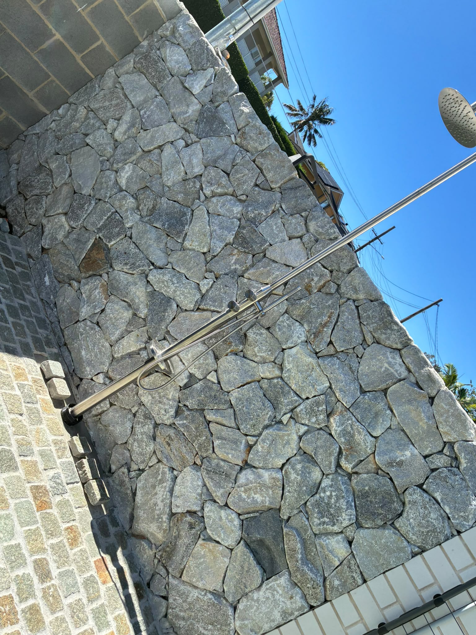Feature stonework project
